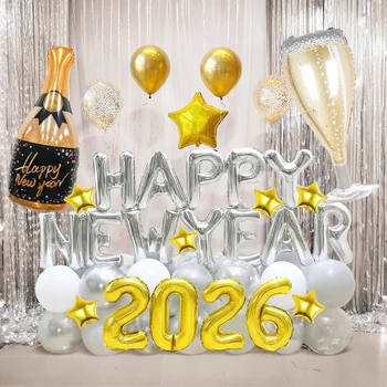 2026 Happy New Year Balloon Set 1