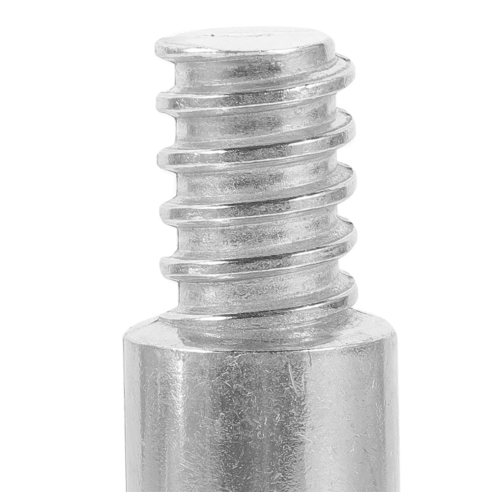 2 Pcs Broom Handle Threaded End Connector Push Mop Heads Extension Pole Adapter Tip Replacement Tips For Metal Poles Telescopic 2