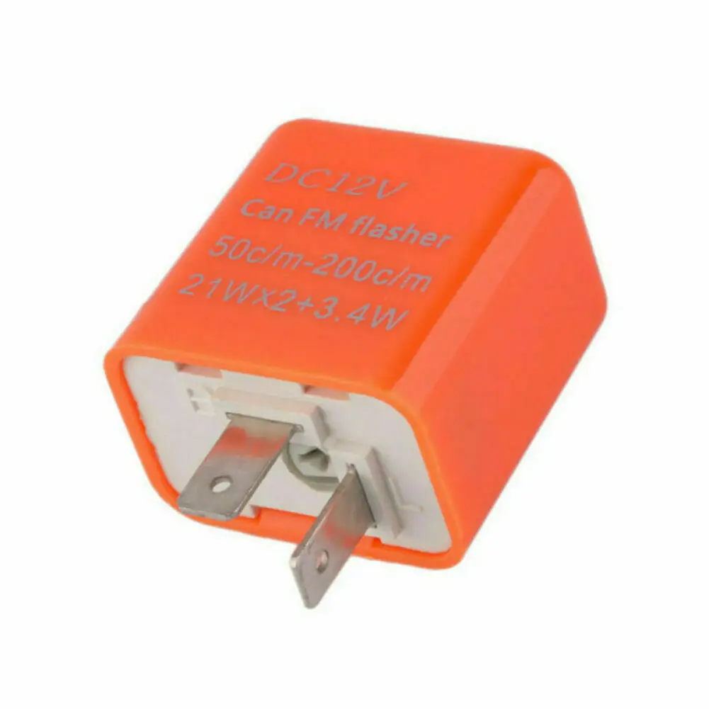 2PinLEDFlasherRelay12VAdjustableFrequencyTurnSignalsBlinker