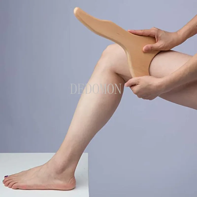 Beech Scraping Board Wooden Guasha Massage Tool For Back Neck Body Meridian Beauty Dredge Board Carbonized Acupuncture gua sha board,massage tool
