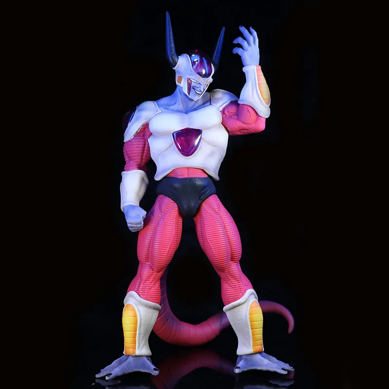 31Cm Anime Dragon Ball Z Action Figure White Hole Frieza Statue Pvc Collection Doll Seconda Forma Gold Freezer Figurine Model Toys
