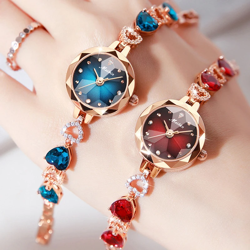 

MEIBIN Brand Luxury Jewelry Bracelet Womens Watches Waterproof Fashion Casual Steel Women Watches Relogio Feminino Montre Femme