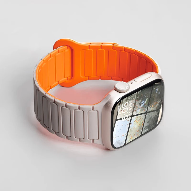 ตัวเลือกสินค้า สายซิลิโคน Apple Watch ยืดหยุ่นใส่สบาย หลายขนาด