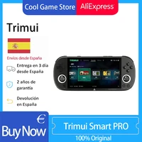 Console de jeu rétro portable Trimui Smart Pro, écran IPS 4,96 pouces, système Linux, joystick RGB 1