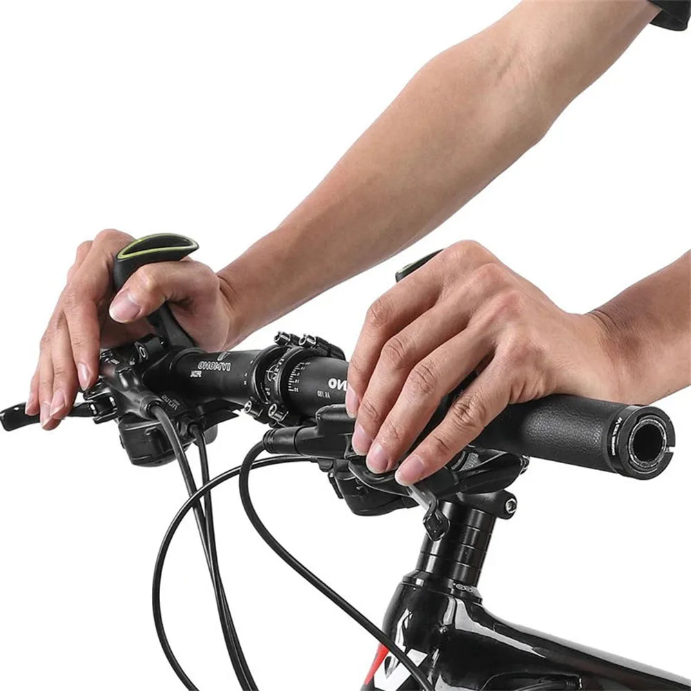 

Bicycle Ergonomic Bar Ends for MTB Road Cross-country Bicycle Bike Handlebar Extender Suitable for 21.8-22.2mm Handlebar