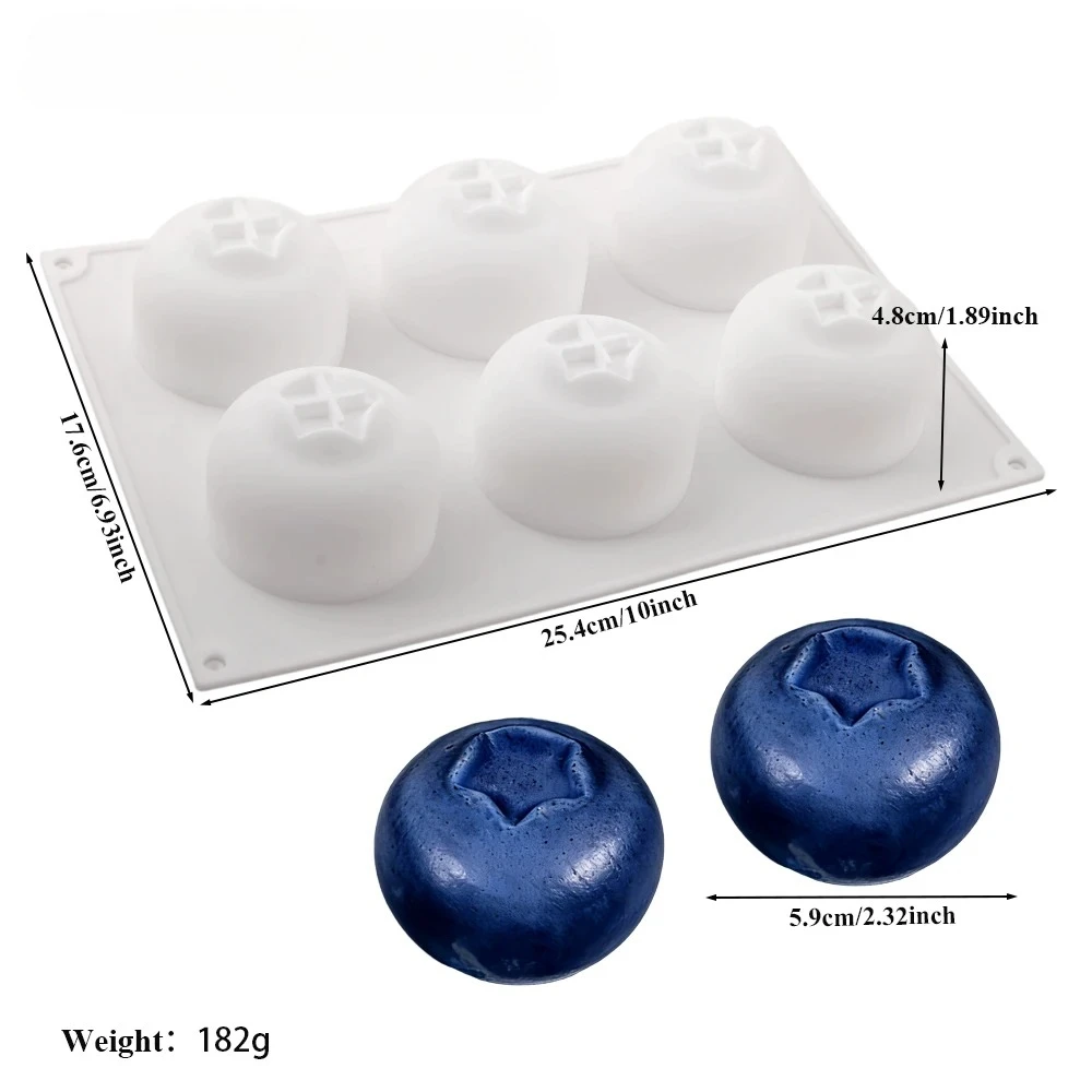 3D Mango Design Silicone Cake Molds Party Pastry Bakeware Fruit Mousse Cake Mould Kitchen Food Grade Dessert Baking Tools 6