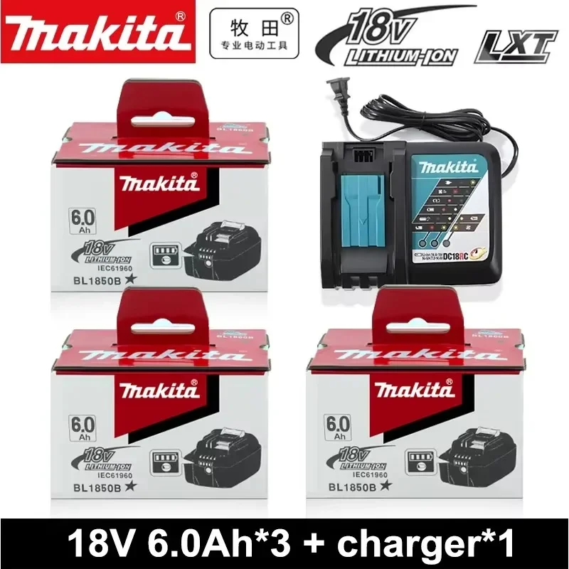 3pcs 6.0Ah-Charger