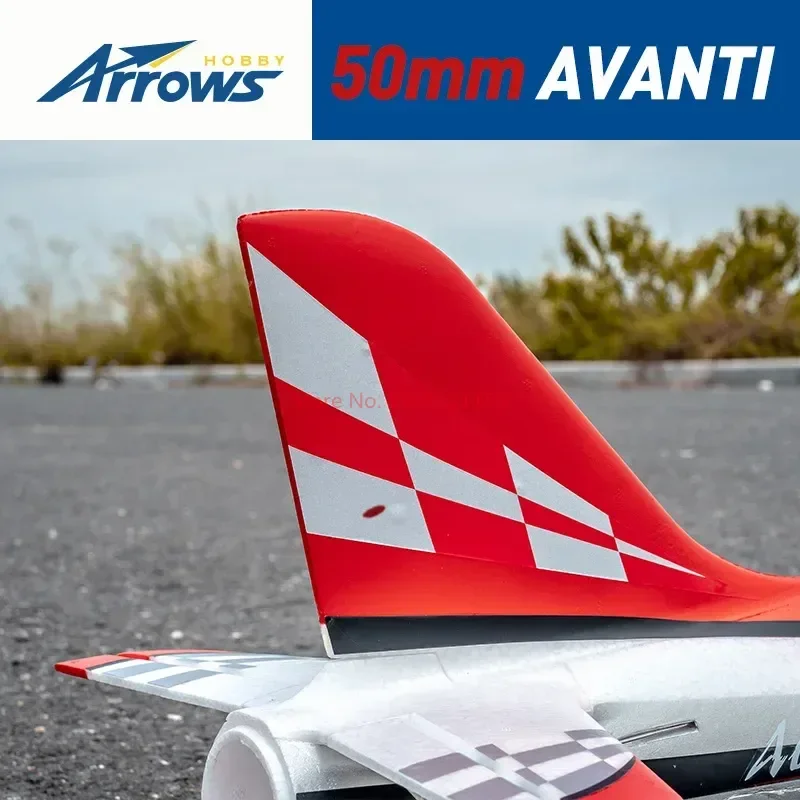 Rc Aircraft 50mm Avanti Edf Jet Plane Model Rc Airplane Fixed Wing Electric Remote Control Toy Aircraft Kids Adult Toy Gift 4