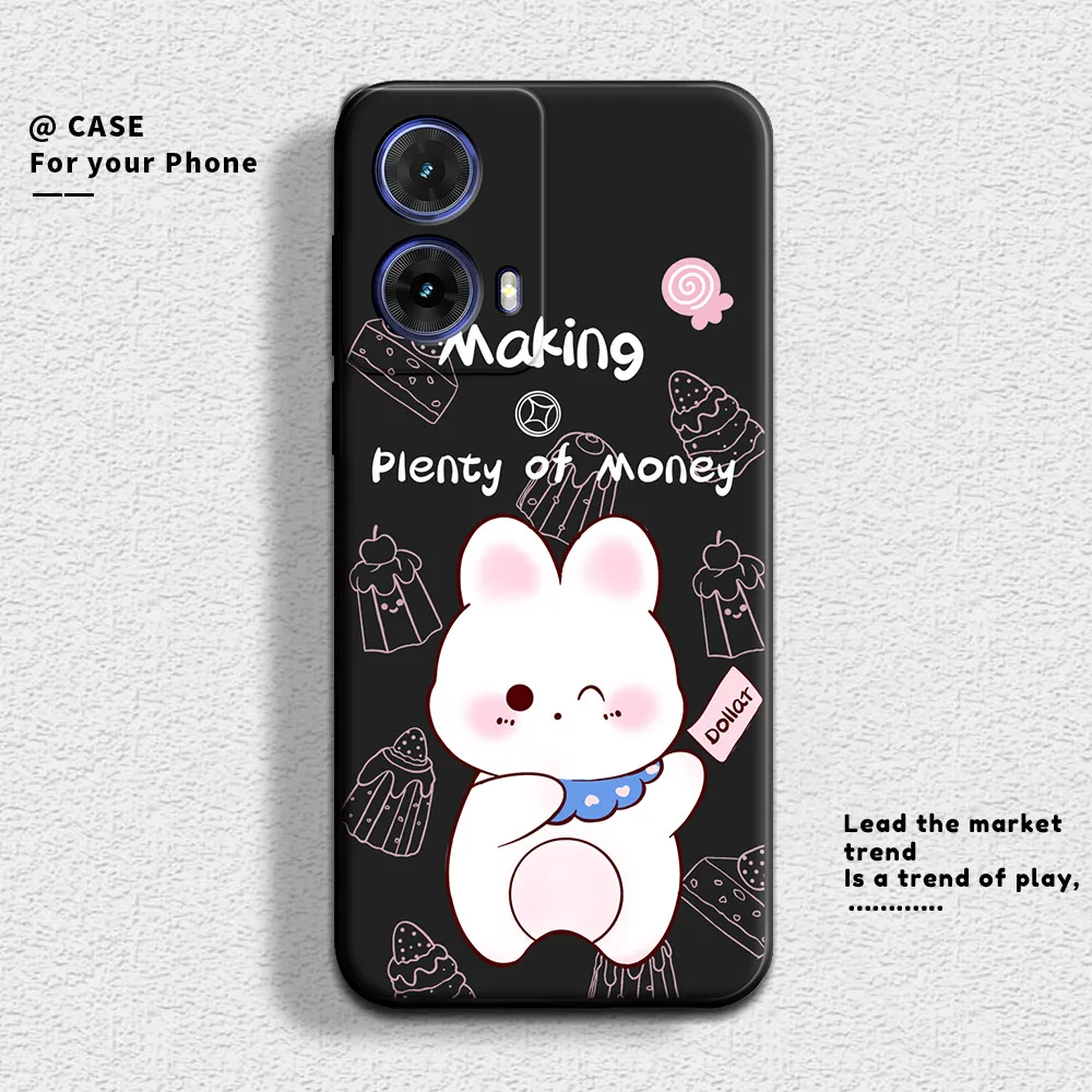 Adorable Panda Soft Silicone Cartoon Phone Case - Fashionable & Protective Back Cover