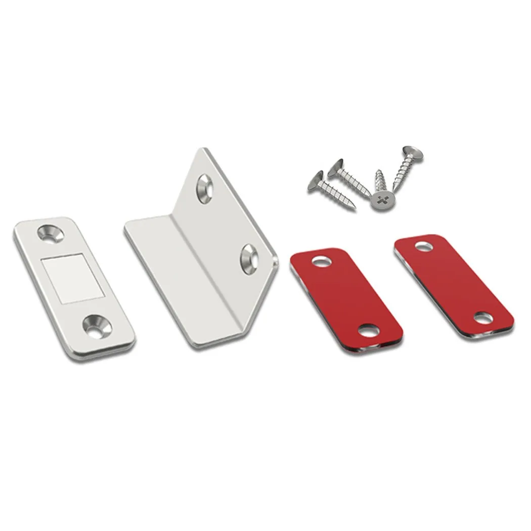 

1 Set Magnetic Door Stopper Cabinet Door Catches Latch Furniture Doors Magnetic Lock Cupboard Ultra Magnetic Door Suction Tool