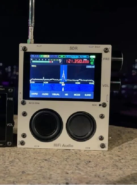 

Полночастотный авиационный диапазон Malachite SDR с алюминиевым металлическим корпусом, профессиональное программное обеспечение, радио темно-синяя версия