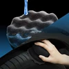 Car Wax Polishing Sponge Hexagonal Grip Applicator Hand Tire Wax Sponge High Density Foam Sponge For Auto Waxing Accessories 6