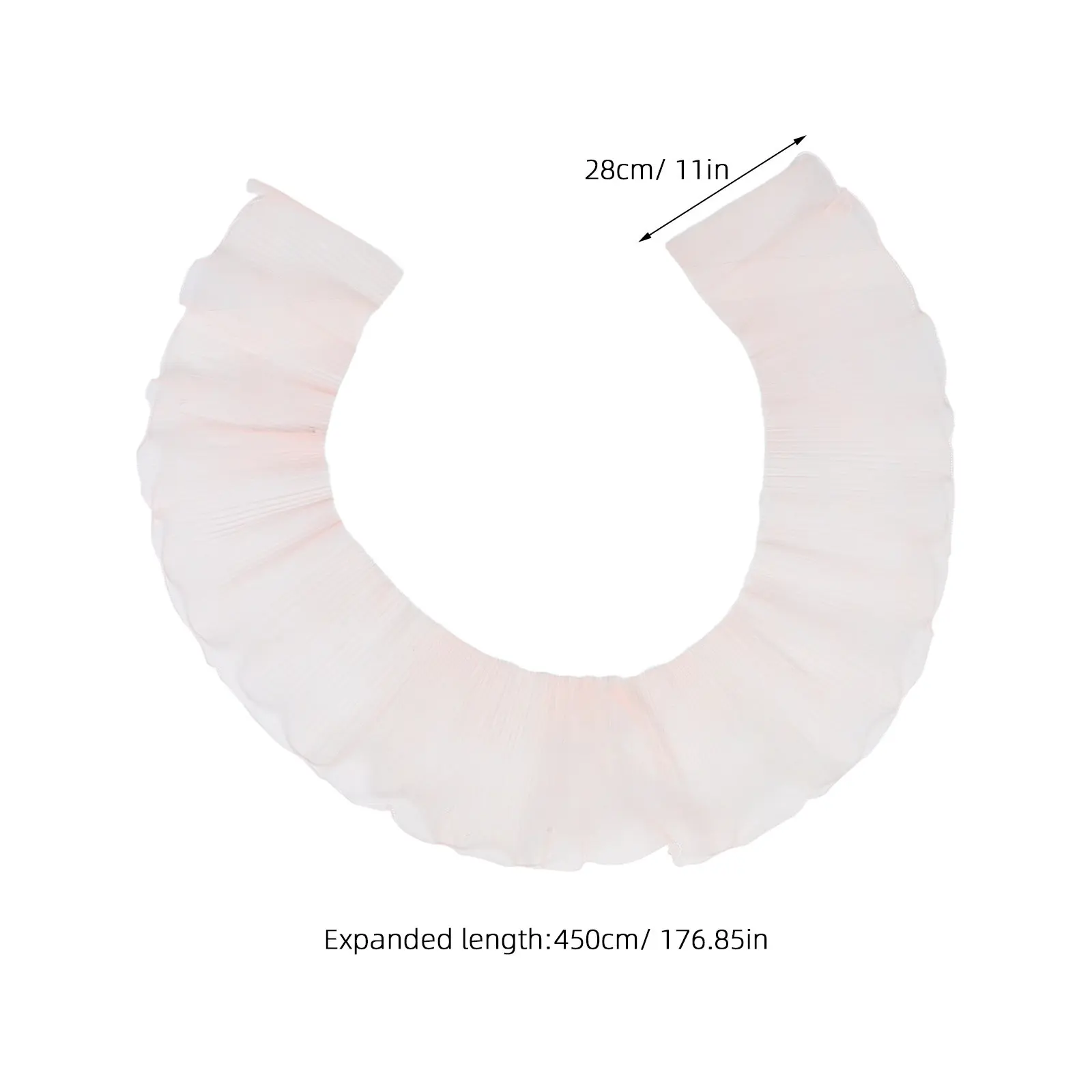 꽃 포장용 메쉬 종이, 우아한 주름진 웨이브 원사 디자인, 핑크색, 꽃다발 포장, 웨딩 파티 행사용