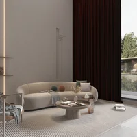 High End French Drama Screen Red Window Curtains Light Luxury Velvet 2024 Popular Curtains for Bedroom Decoration Warm Curtains 2