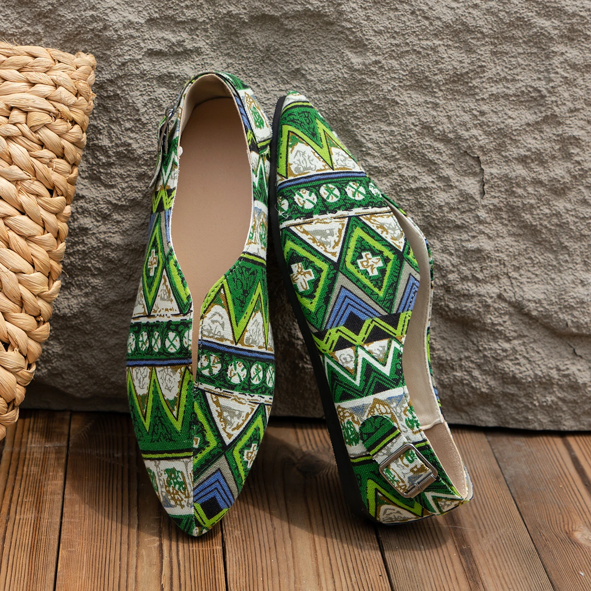 Women's Flats Loafers Comfort Shoes Plus Size Classic Loafers Daily Summer Flat Heel Pointed Toe Vintage Elegant Casual