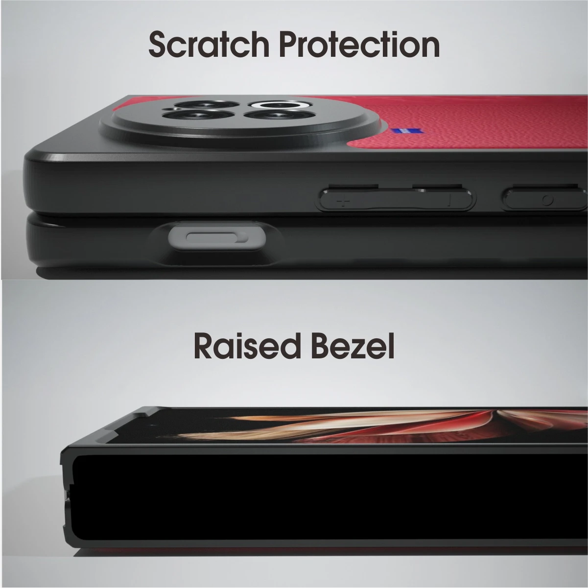 Frosted Transparent Shockproof TPU Case with Hinge Protection and Anti-Scratch Features