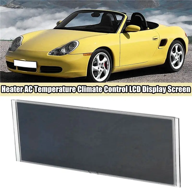 ABJN-2X 자동차 히터 A/C 온도 기후 제어 LCD 디스플레이 화면 수리 키트 911 (996) Boxster 986용