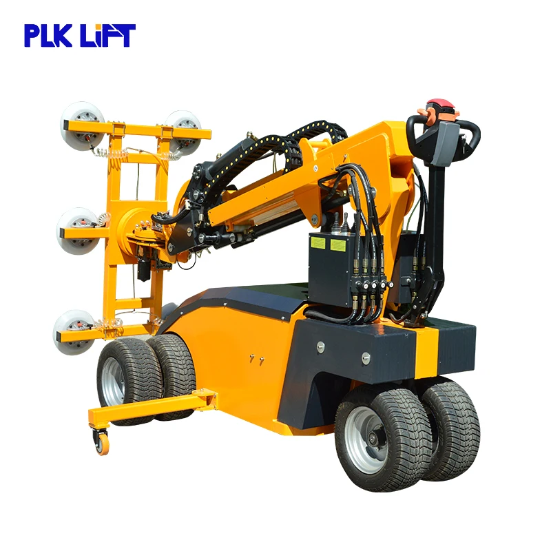 Glazing Trolley Electric Hydraulic Mobile Glass Handling Lift Lifting