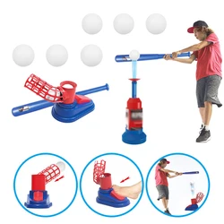 Jeu de balles de Baseball pour enfants, avec lanceur automatique, jouets d'entraînement, cadeaux d'extérieur pour enfants 