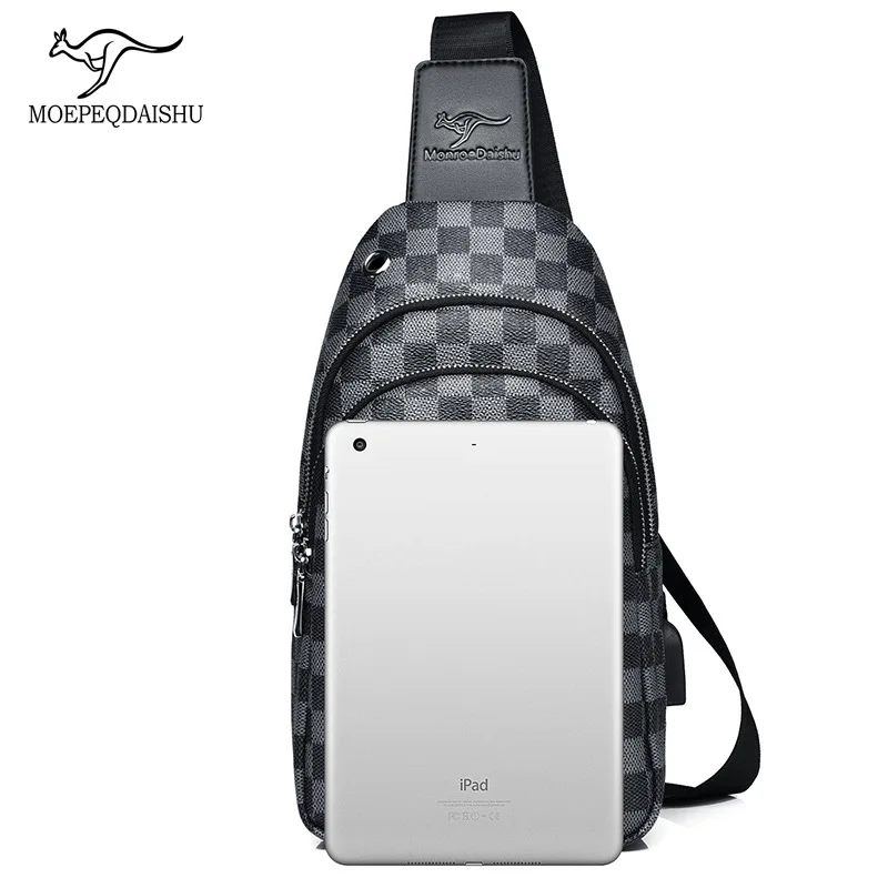 New Style Men's Chest Bag Fashion Trendy Youth Outdoor Casual Shoulder Bag