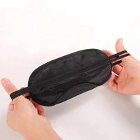 Lunch Break Sleep Eye Mask Satin Light Blocker Sensual Blindfold Day Night Relaxing Soft Portable Eye Mask Eyeshade Cover 2
