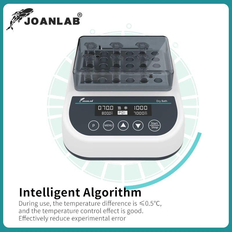 Digital Display Portable Thermostatic Dry Bath Incubator With Heating Block 0.2ml 0.5ml 1.5ml 2ml 15ml 50ml 220v Lab Equipment