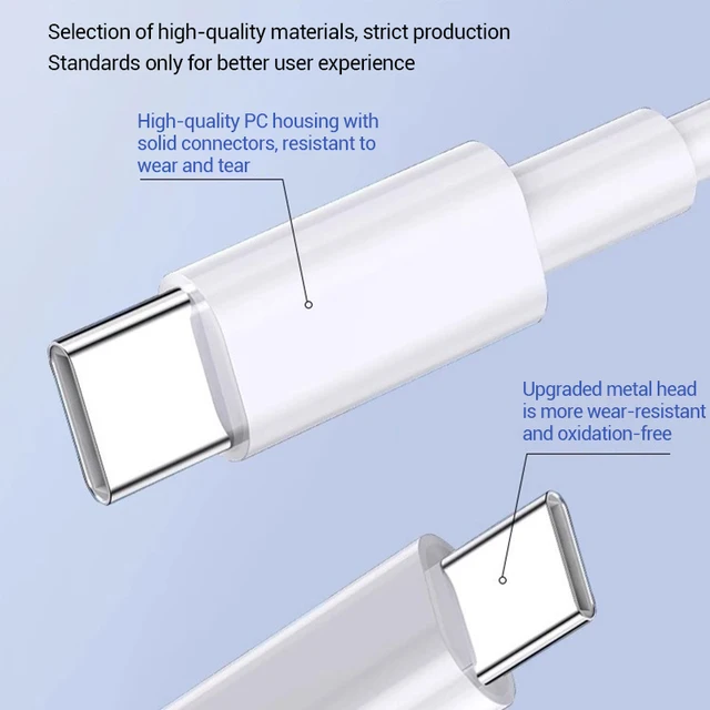 100W Fast Charging Cable For Apple iPhone 14 13 12 11 Pro Max Plus Mini USB C 1M 2M Data Cables Quick Charge Phone Accessories 5