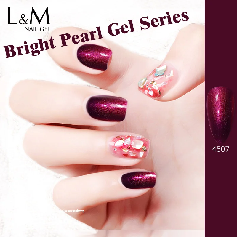 ibdgel bright pearl gel Polish Semi-Permanent Nail Art Varnish Long Lasting Lacquer Manicure 3