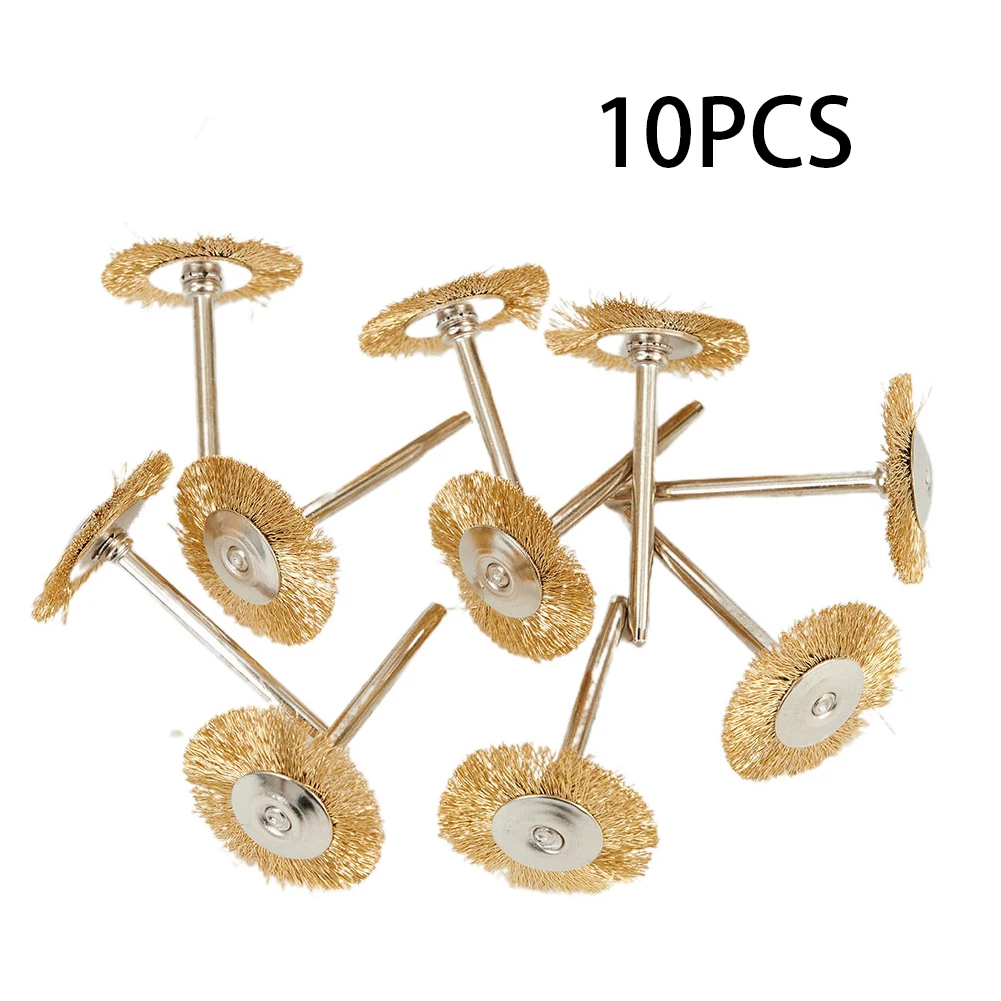Wire brush polishing wheel wire brush set 10 Pcs Set Wire Brush Abrasive Buffing Polishing Wheels Grinder Rotary Tool 22mm*40mm Cutting Rotary Brush
