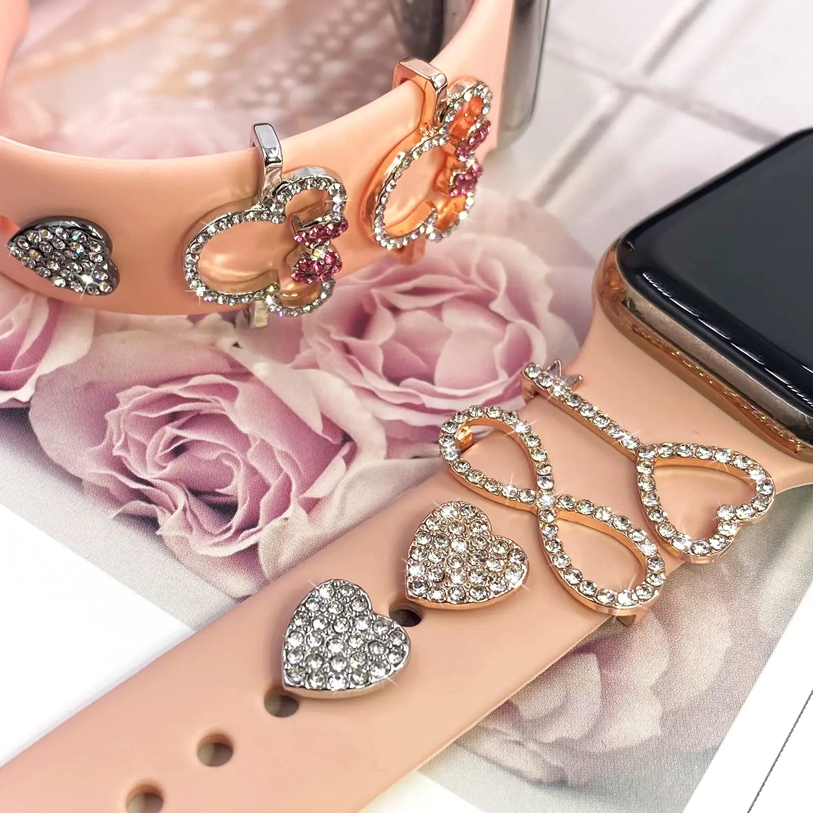 Elegant Metal Bracelet Charms