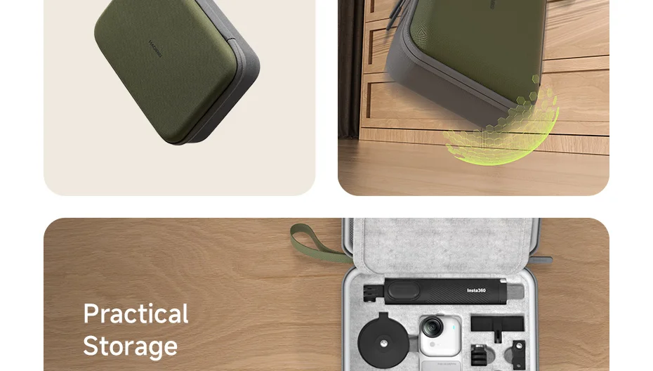 Hagibis Portable Carrying Case for Insta360 GO Ultra