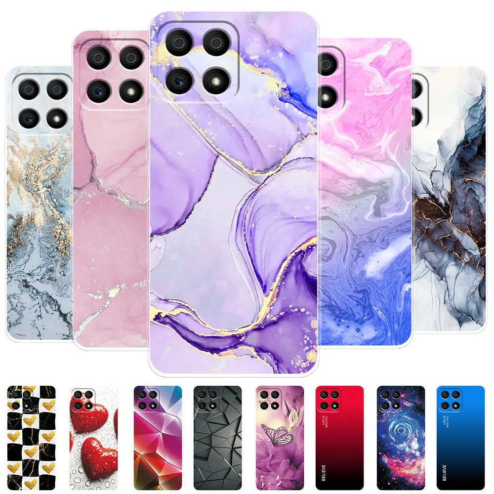 Per Honor X6 Custodia Trasparente In Silicone Morbido Cover Per Telefono Per Honor X6 Vne-Lx1 Custodia Per Huawei Honor X6 4G Custodie Cover Verniciat