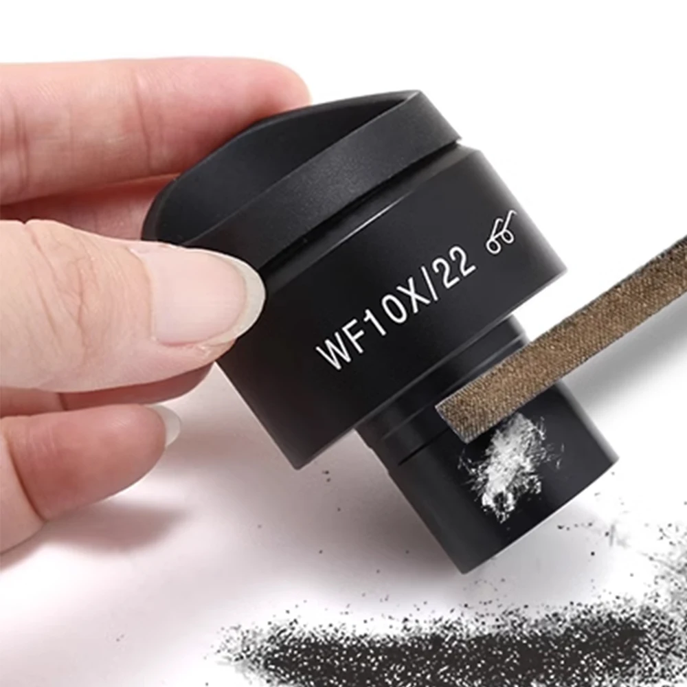 High Eye Point Wide Angle Microscope Eyepiece with Diopter Adjustment - 22mm Field of View
