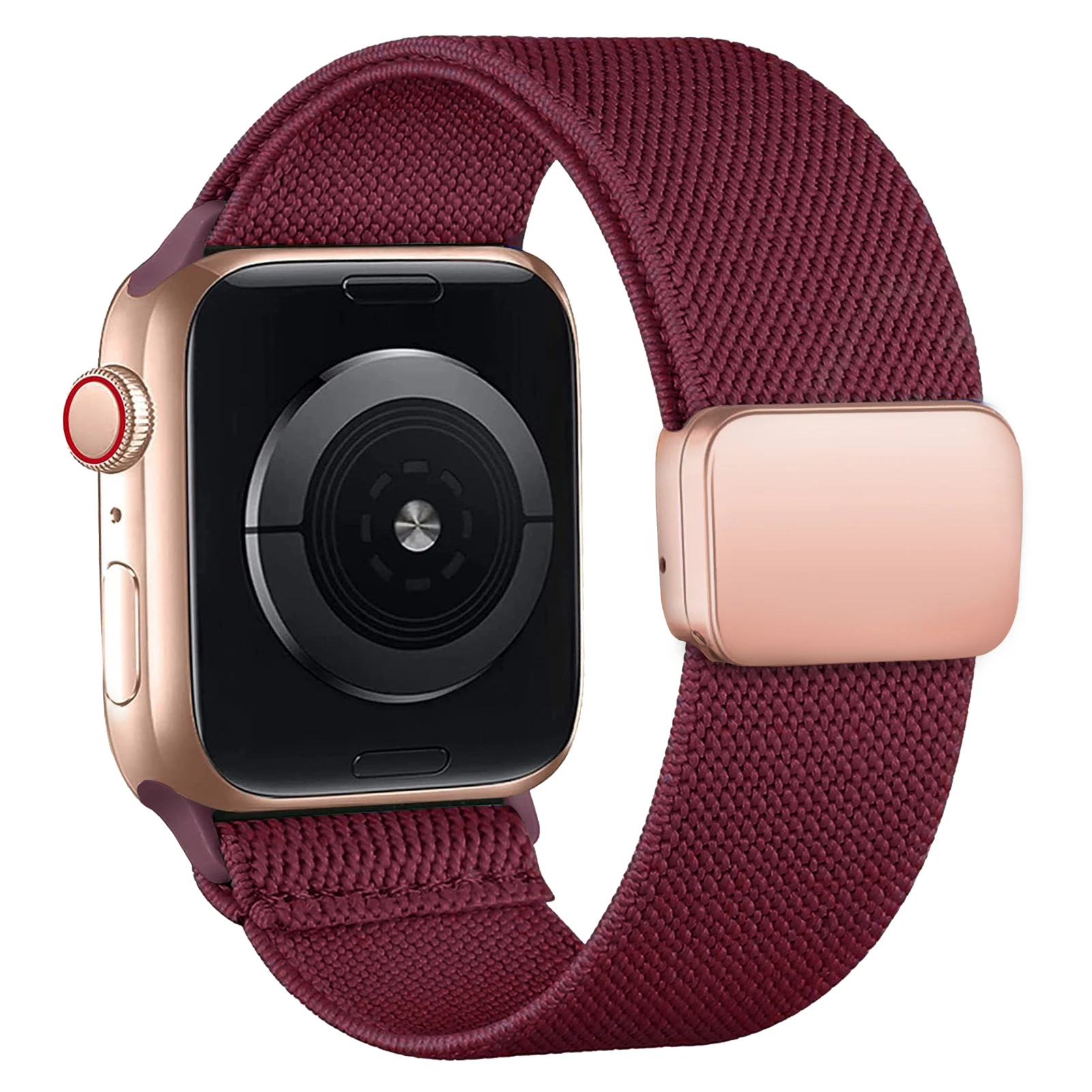 Stylish Magnetic Nylon Loop Watch Strap Bracelet