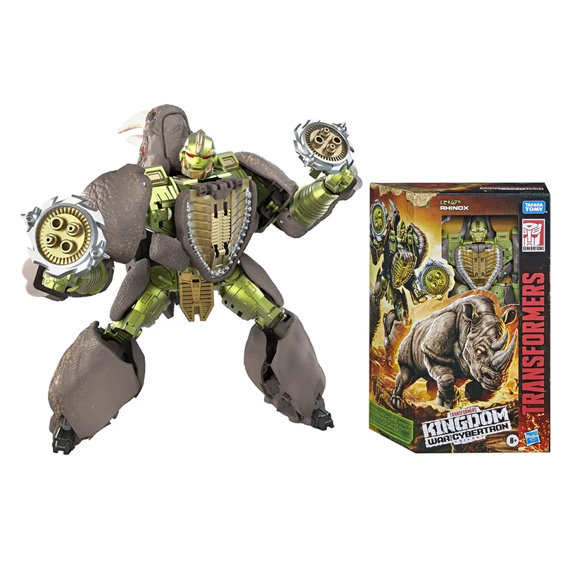 

Оригинальные трансформеры, игрушки поколения, война за Кибертрон, Королевство Вояджер, вертушка ринокс, экшн-фигурка, модель, коллекционная игрушка, подарок