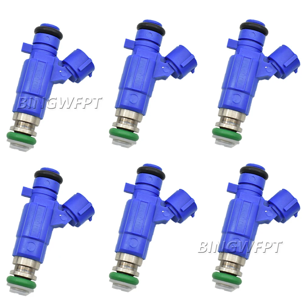 6 Pz/Lotto Ugello Iniettore Carburante Per Nissan Gtr Skyline R34 Rb25Det 2.5 16600-Aa500 Fbje100 16600 Aa500
