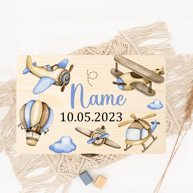 맞춤형 아기 나무 메모리 상자: 귀중한 기억을 위한 지속적인 선물