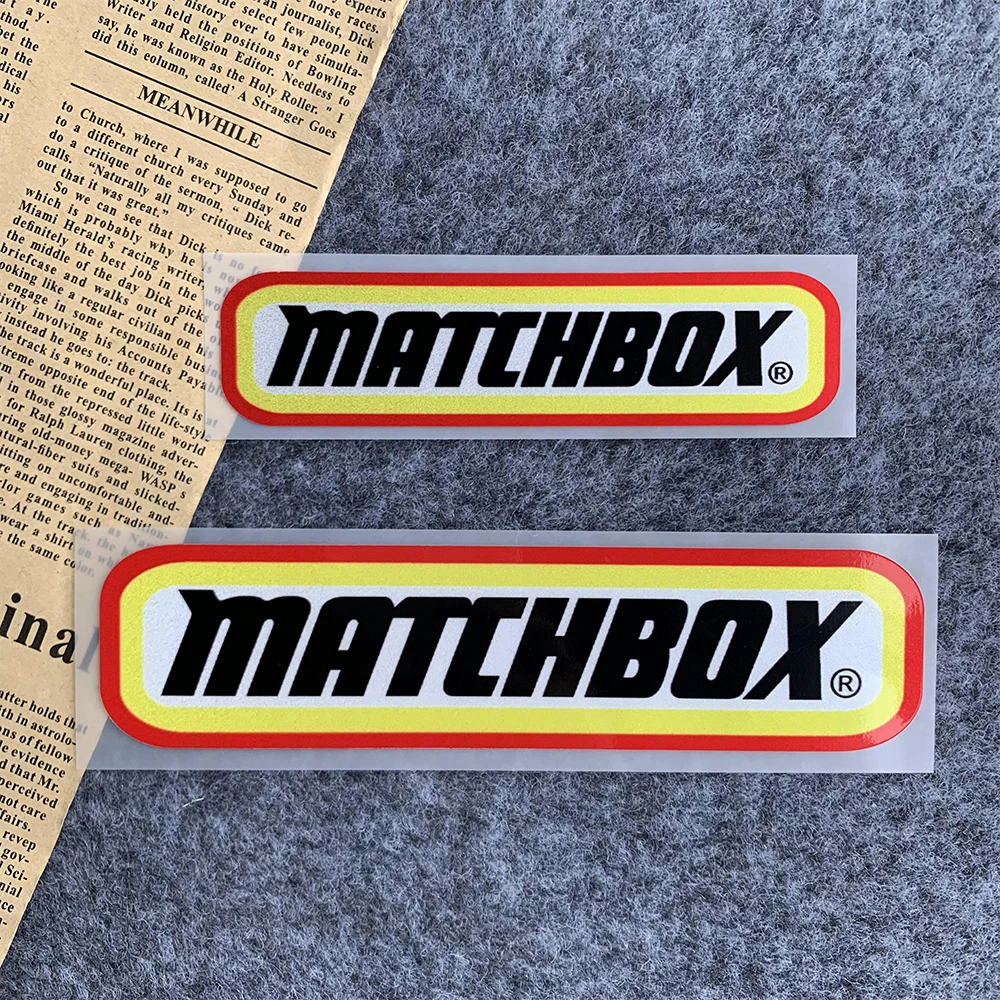Matchbox Global Matchbox Car and Motorcycle Stickers Creative Waterproof  Reflective Scratch Stickers - AliExpress, image size:1000x1000