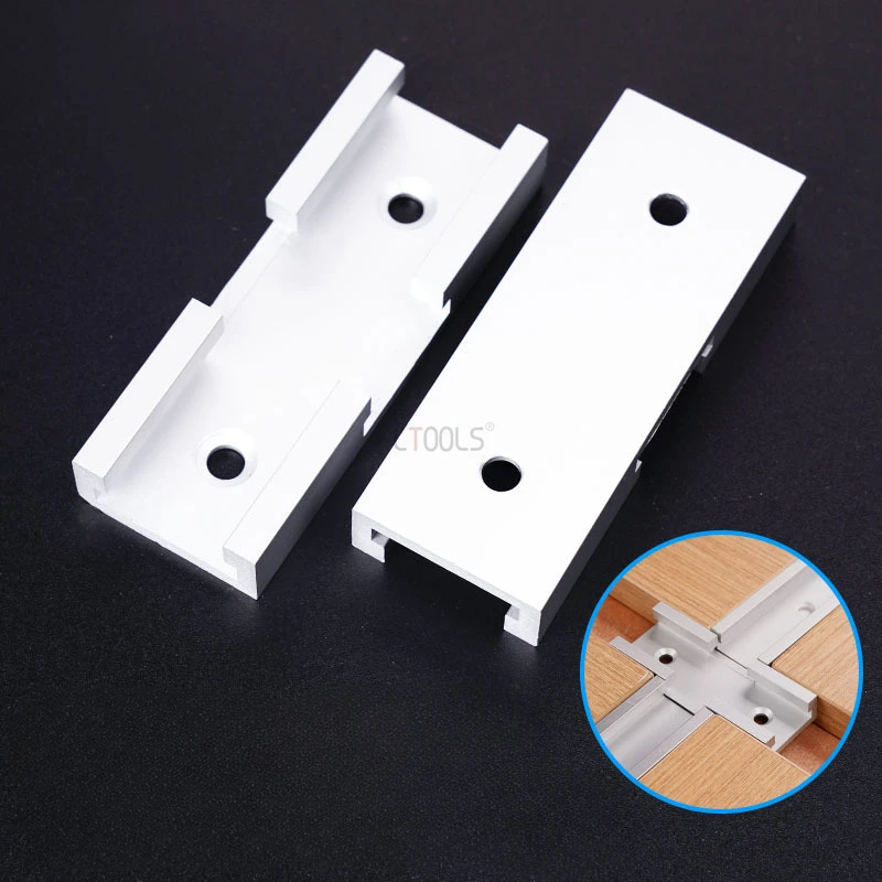 

Type-30 T-Track Cross Slide Aluminum Cross Connecting Chute Slider Carpentry Chute for Miter Gauge Guide Rail Intersection Parts