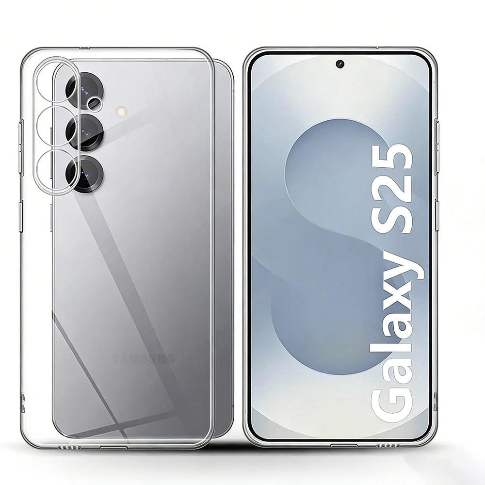 Ultra-Thin Transparent Silicone Back Cover - Soft Case