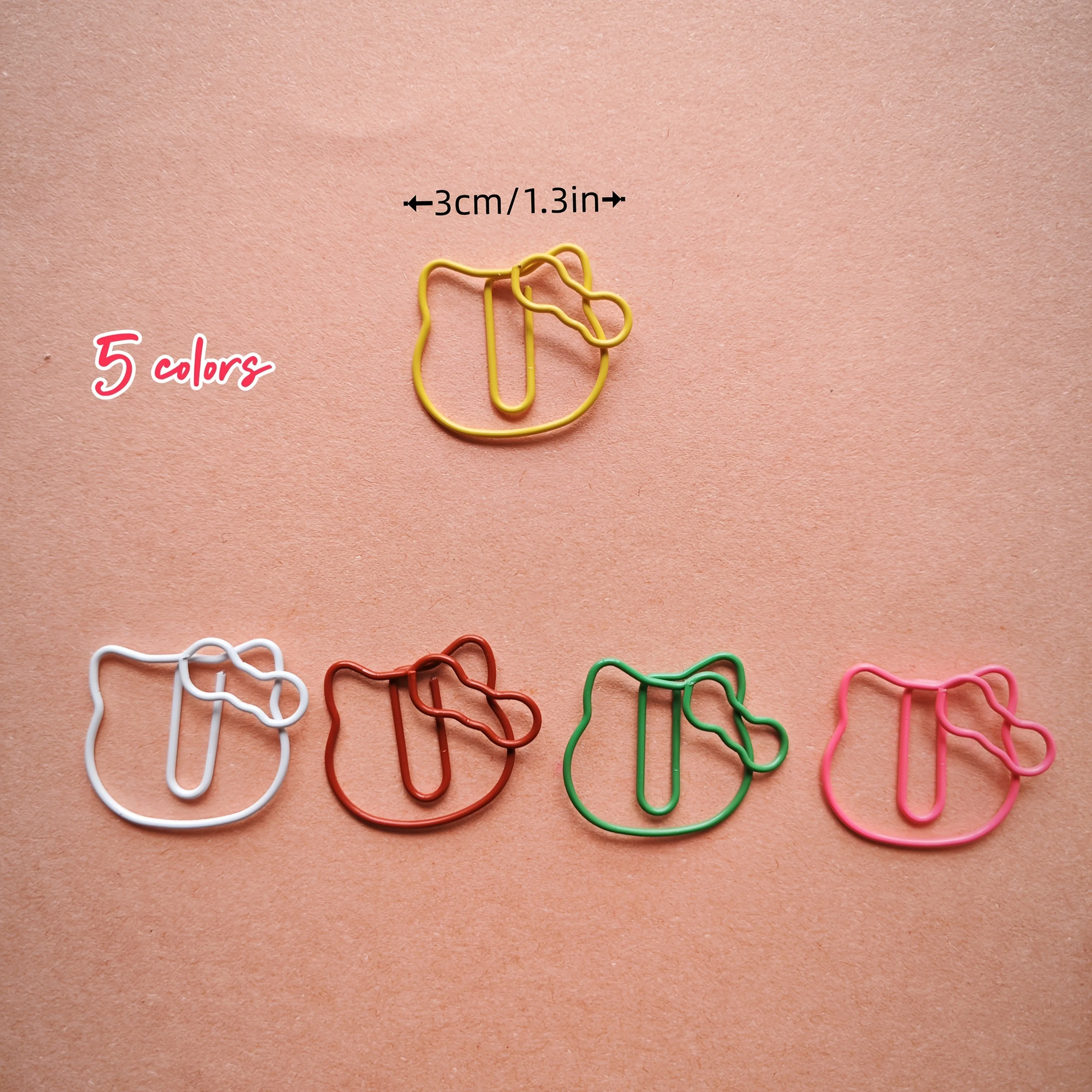 Cat Shaped Paper Clips 3