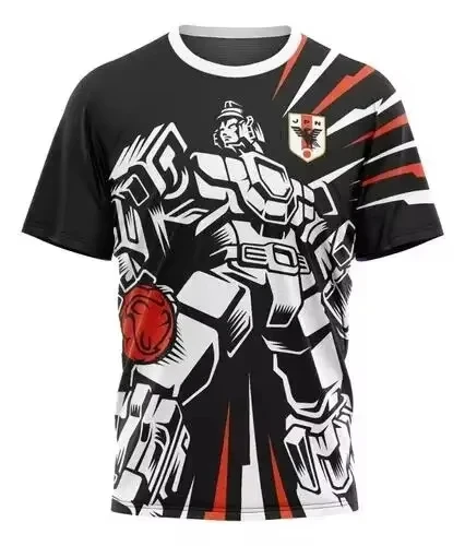 Men's 3D Quick Drying T-shirt Comfortable and Breathable Sports Men T-shirt Men 3D Print Tsubasa