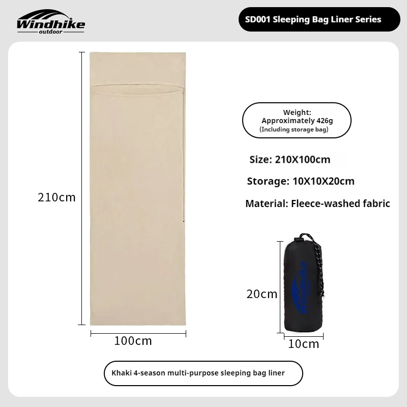 main image of Windhike Portable Sleeping Bag
