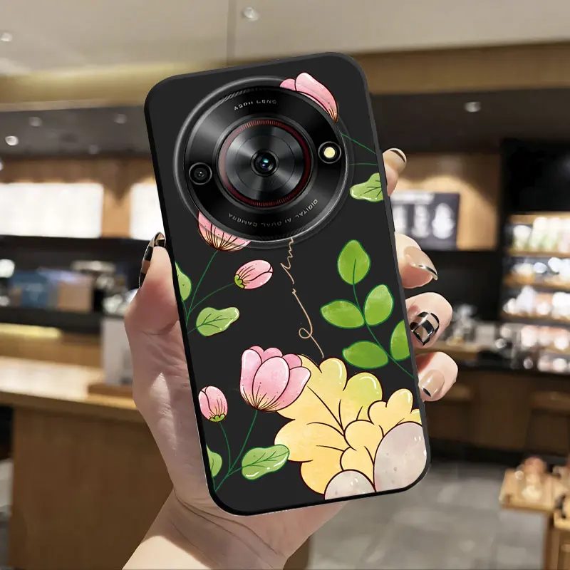 Fashion Cartoon Soft Silicone Bumper Shockproof Phone Case