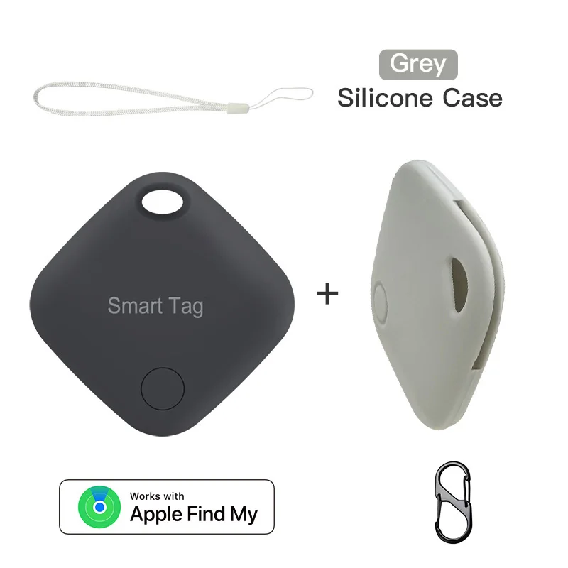 Bluetooth Long Distance Tracker For Apple Air Tag Alternatives Work with Apple Find App My Key Finder Car Luggage Bag Locator