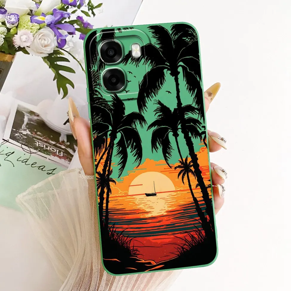 Cute Kawaii Luxury Fashion Flower Silicone Phone Case Cover