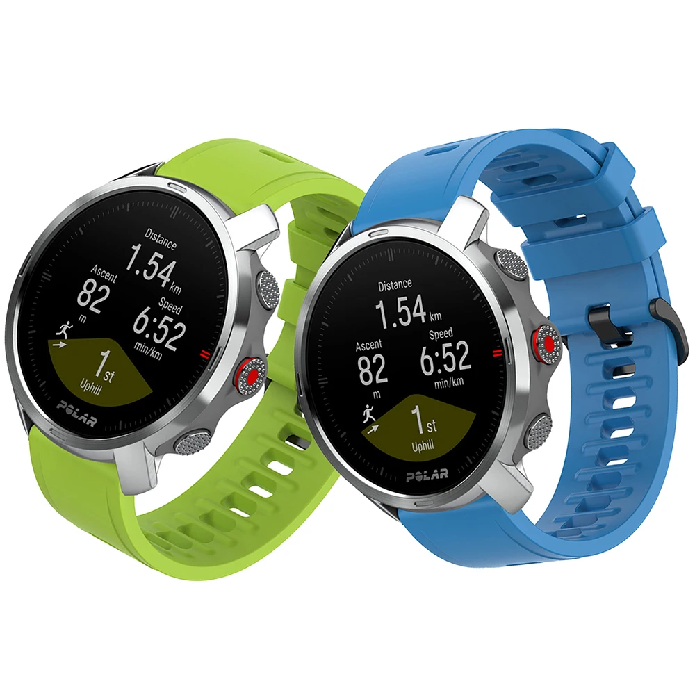 Silicone Replacement Strap - Premium Smartwatch Band, 20mm/22mm, Multiple Color Options