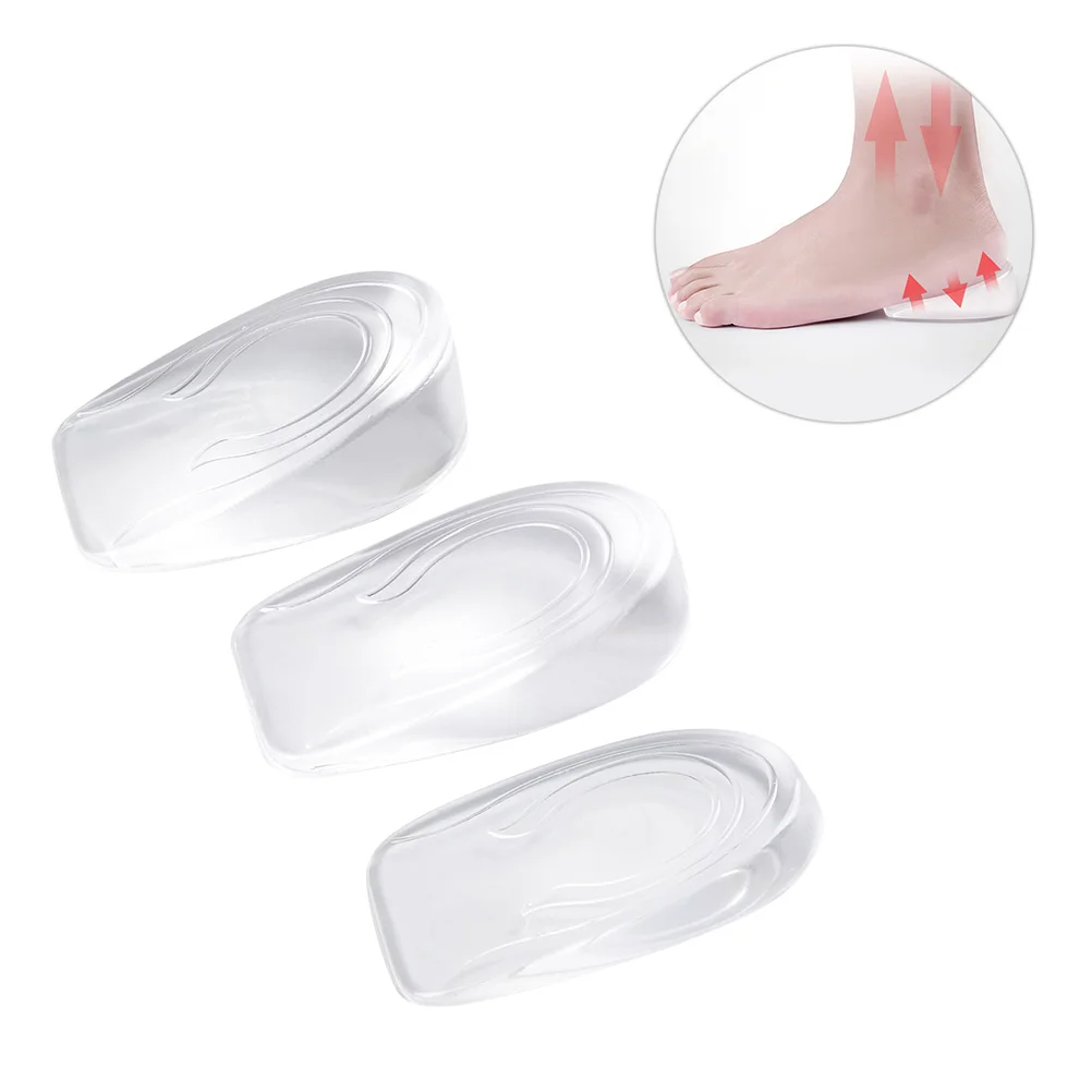 

3 Pairs Insole Increased Men and Women Shoe Inserts Cushion for Heels Lifts Height