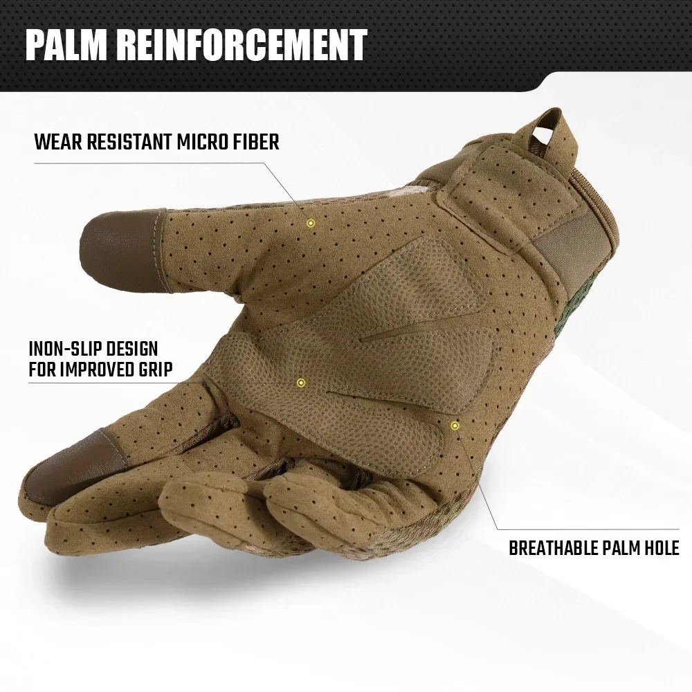 Tactical Gloves Touch Screen Outdoor Sports Cycling Hiking Camping Hunting Shooting Combat Airsoft Work Non-slip Protective Gear tactical gloves sports gloves