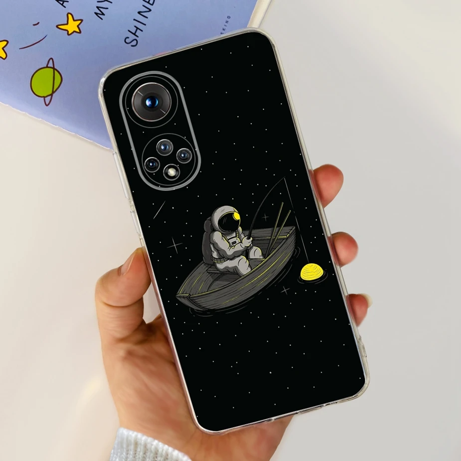 Clear Silicone Soft Slim Phone Case with Fashion Painted Design